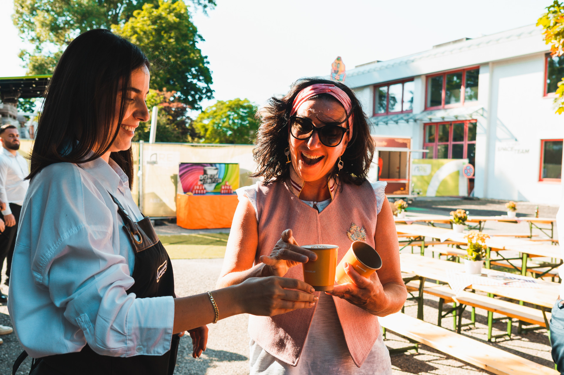 Espressomobil Barista bei deiner Firmenfeier