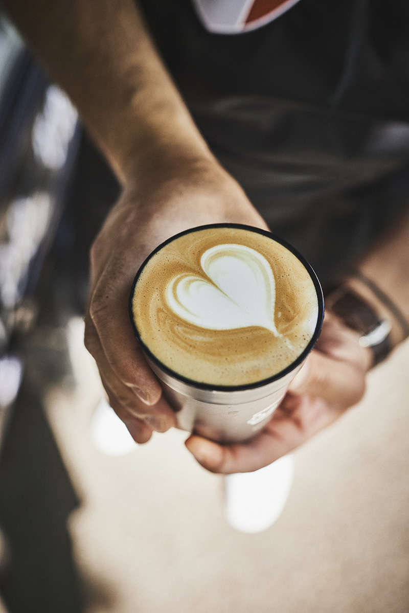 Espressomobil Latte Art Milchschaum